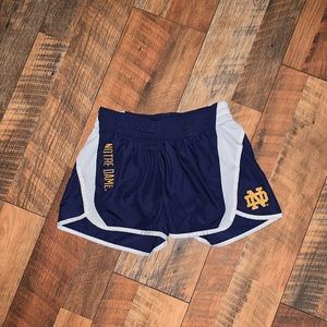 {Notre Dame} Athletic shorts!